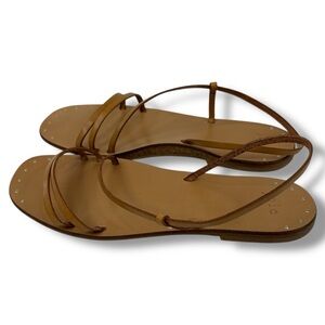 Joie Baja Sandal Tan Leather Flat 7.5